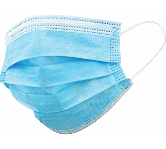 Маска медицинская нестерильная одноразовая