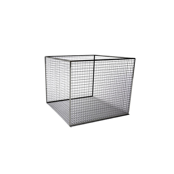 Сетчатый куб/сетка для ограждения пространства + демпфирующее покрытие