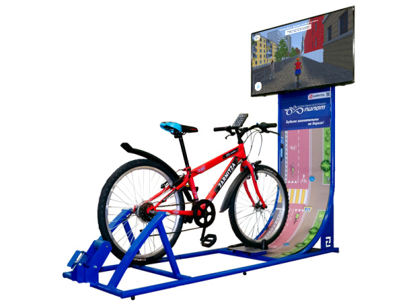 Интерактивный тренажер двухколесного транспортного средства